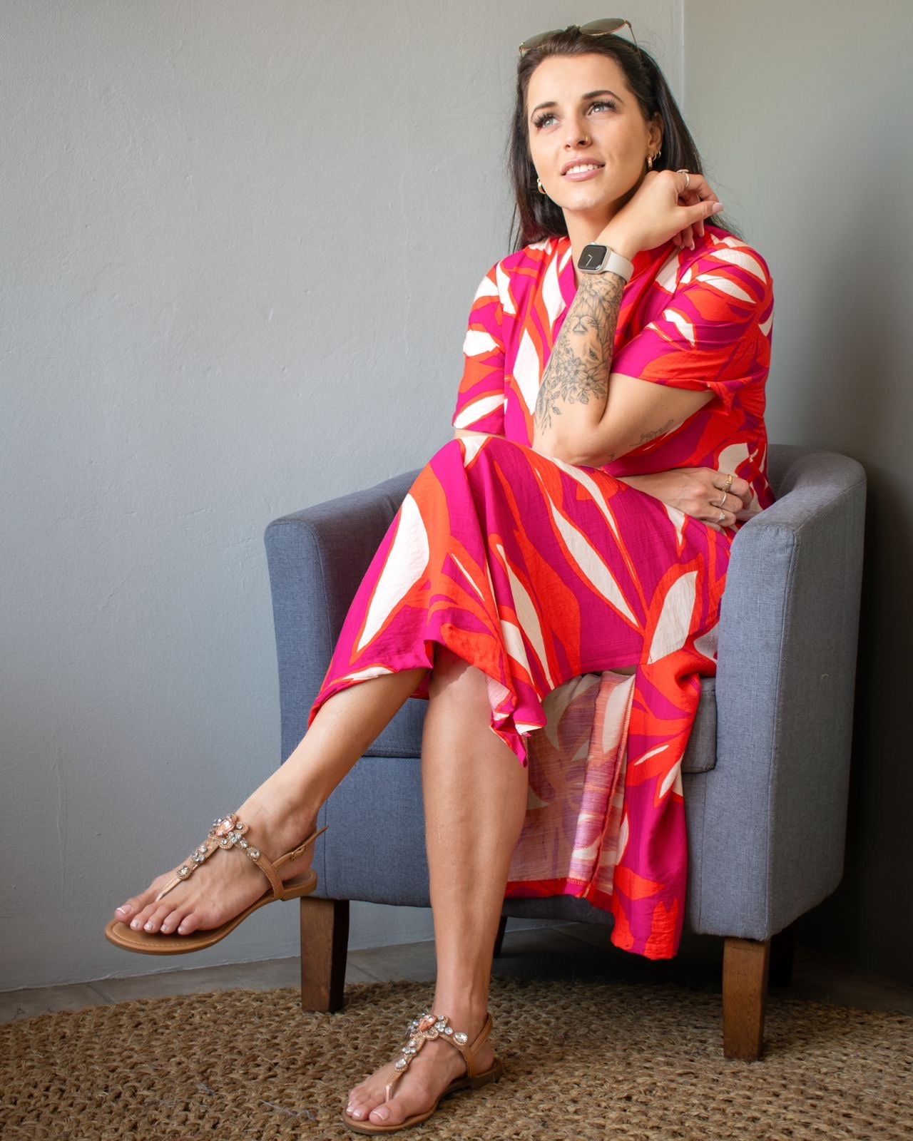 Fiesta Shirt Dress
