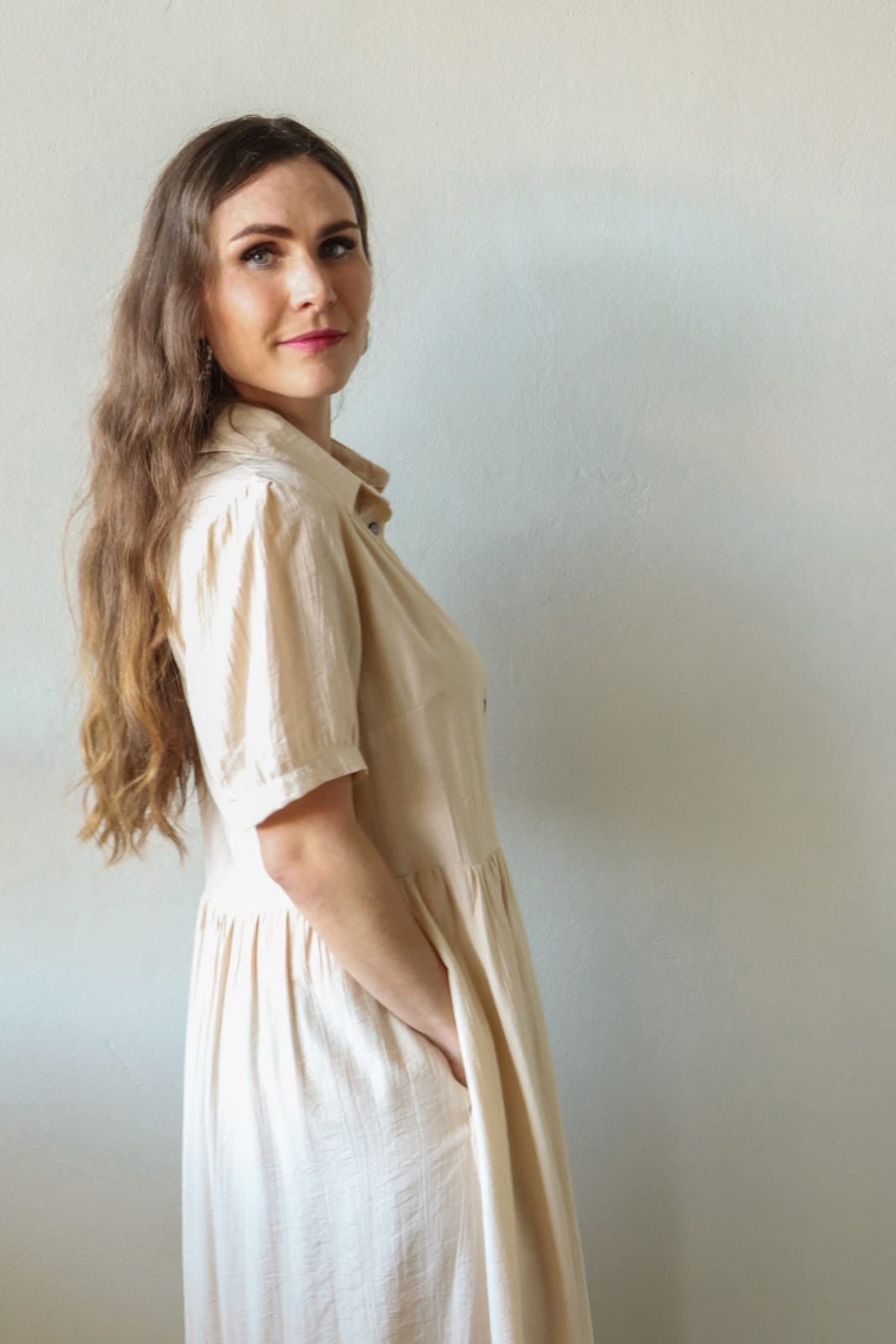 Alex Classic Cream Dress