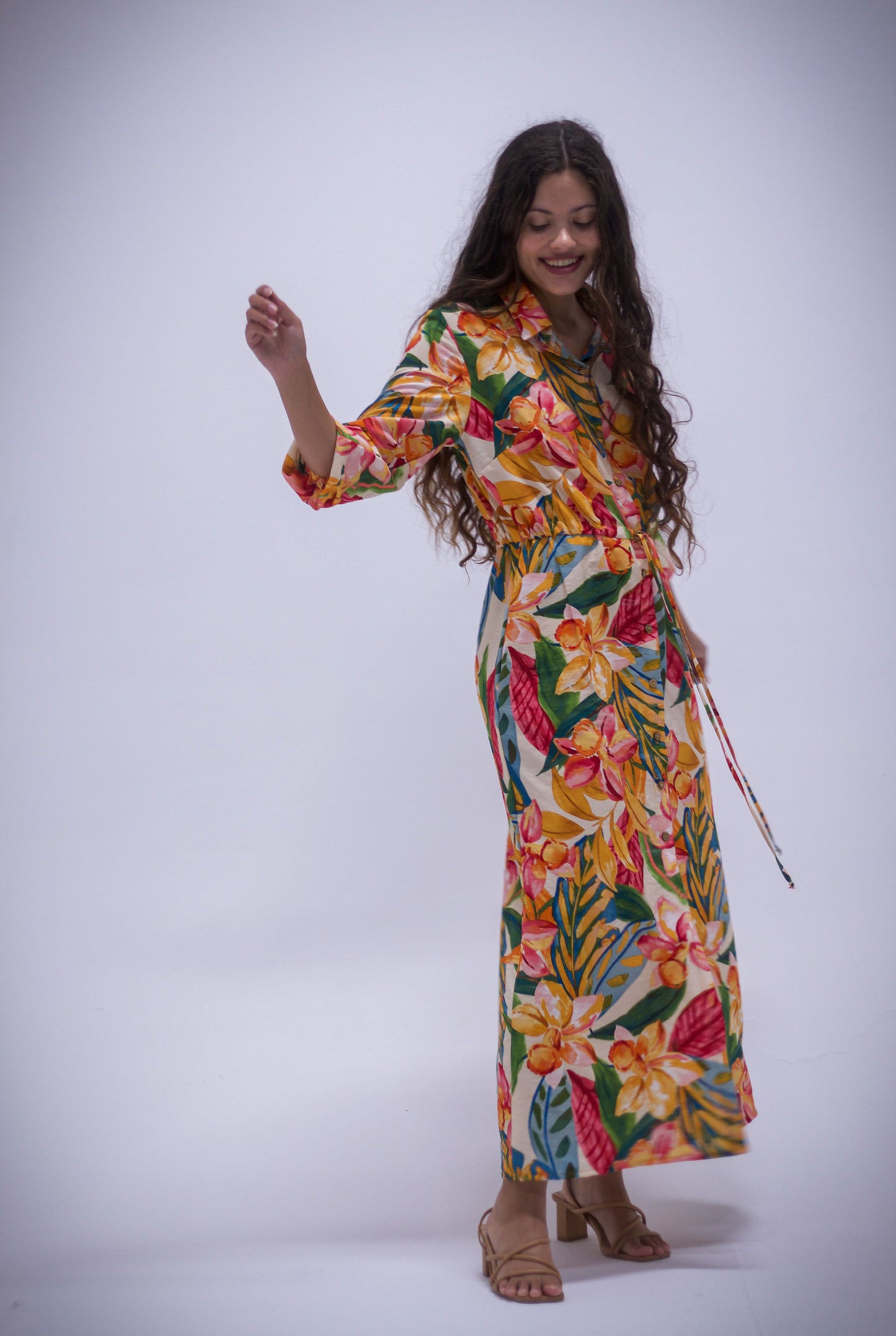 Rhea Floral Dress
