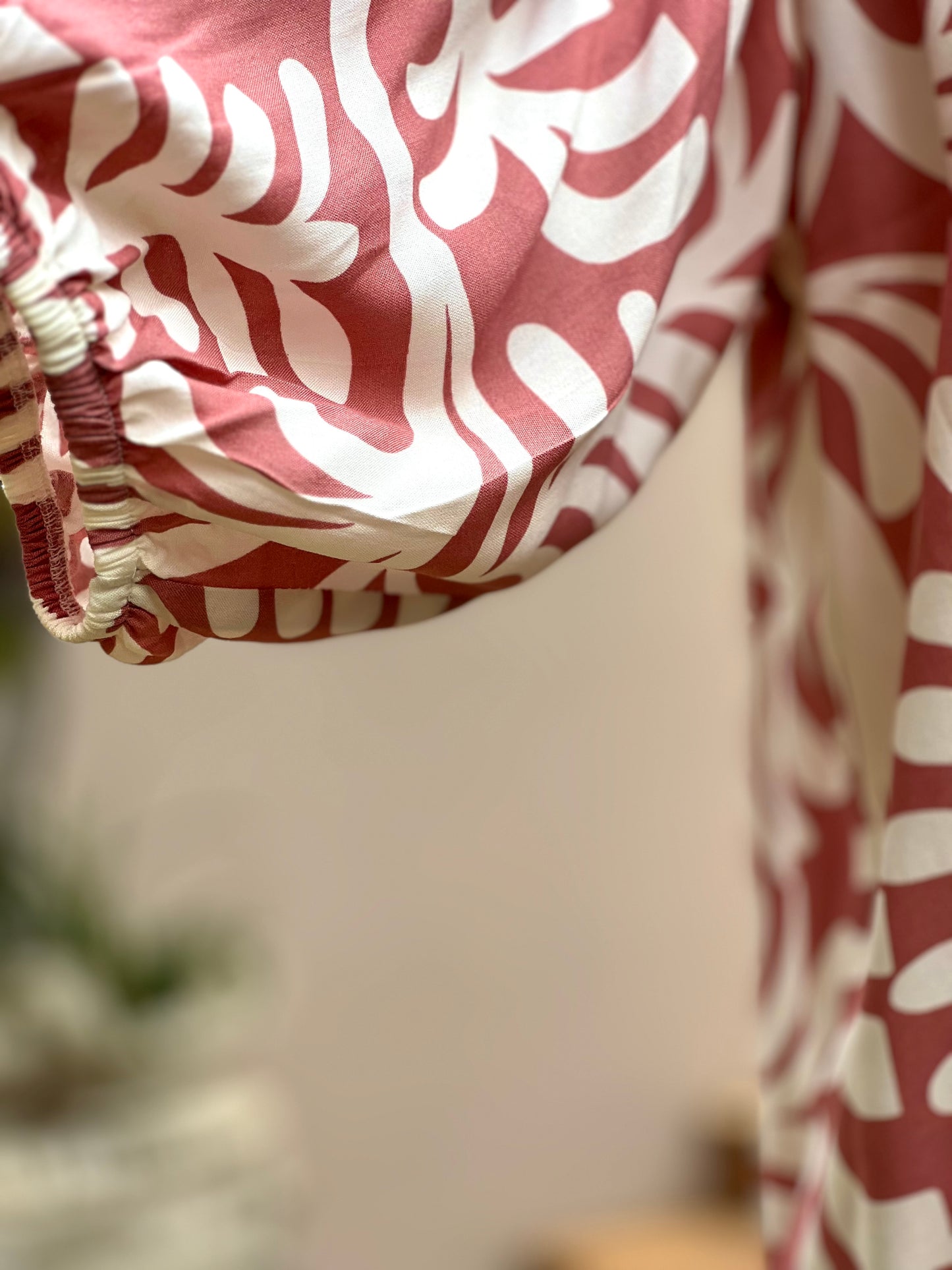 Pink Floral Easy Wear Tunic