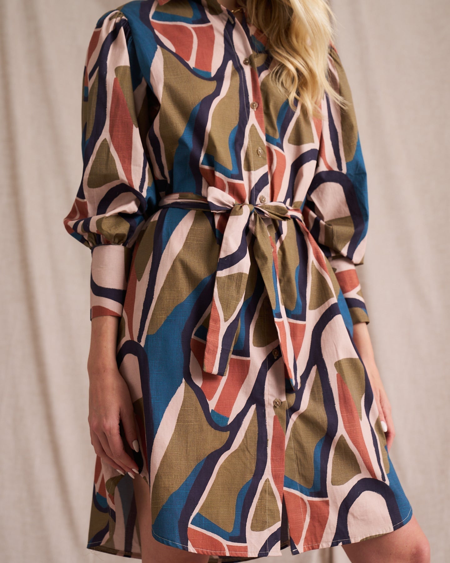 Retro Cotton Dress