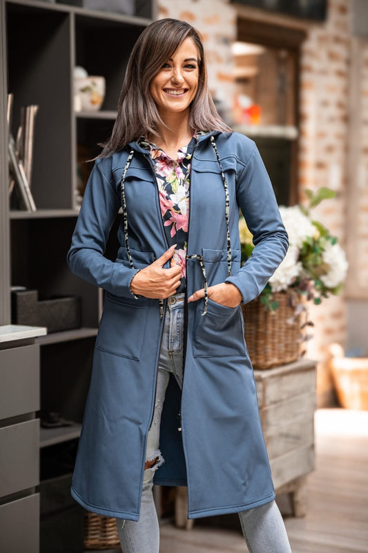 Amira Hoodie - Soft Shell Storm