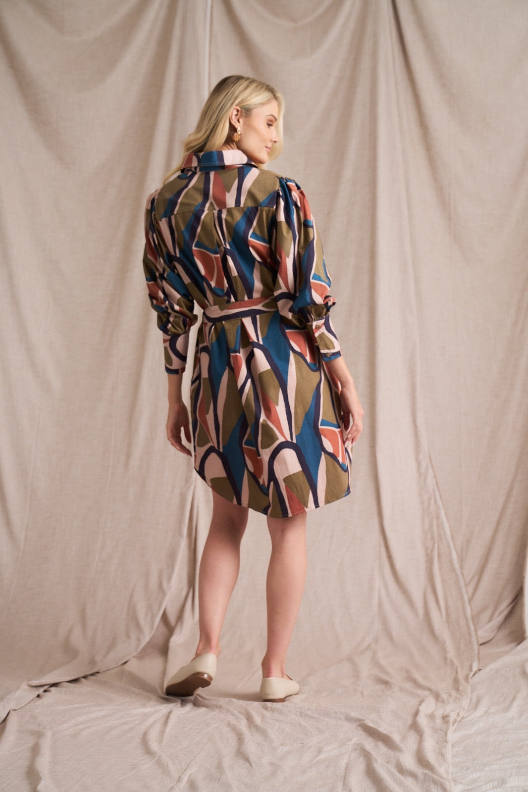 Retro Cotton Dress