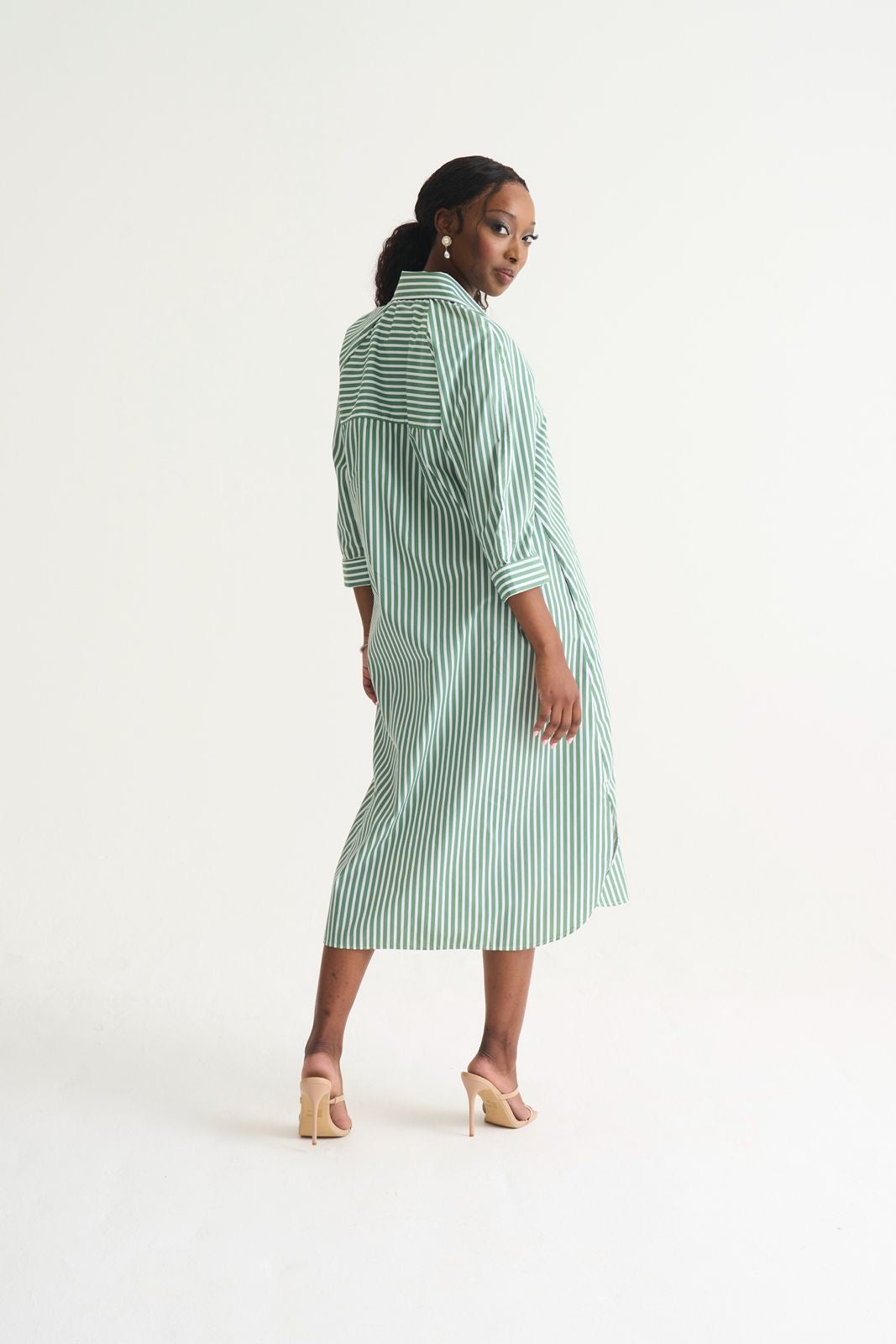 Poplin Shirt Dress