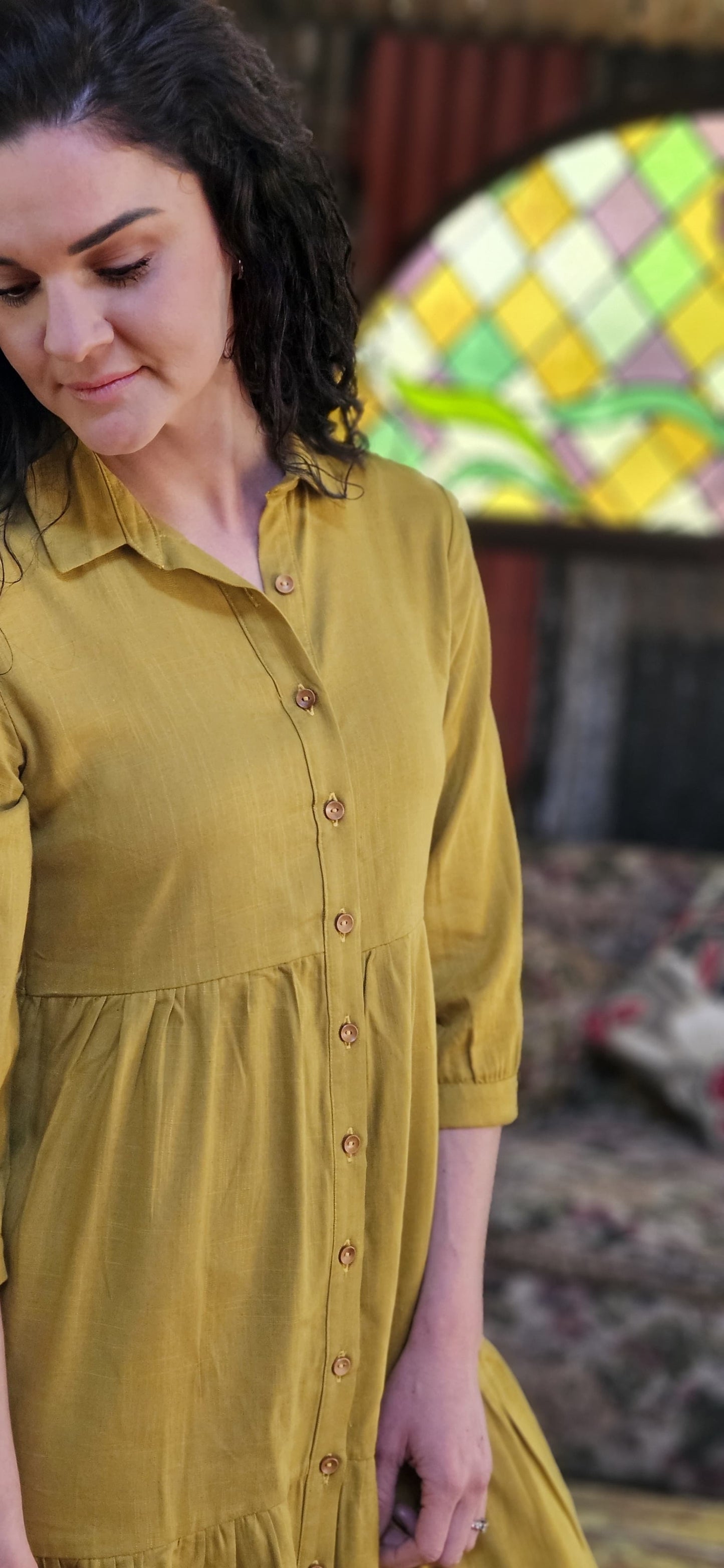 Linda Amber Dress