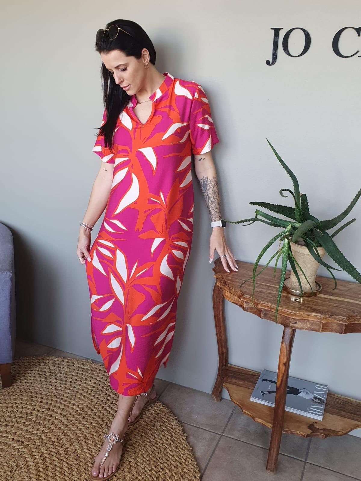 Fiesta Shirt Dress