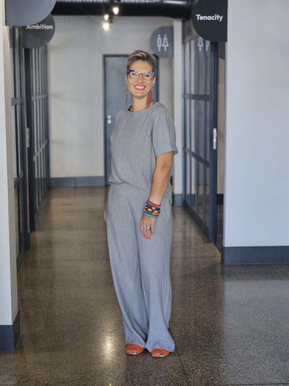 Sandra Pants Silver