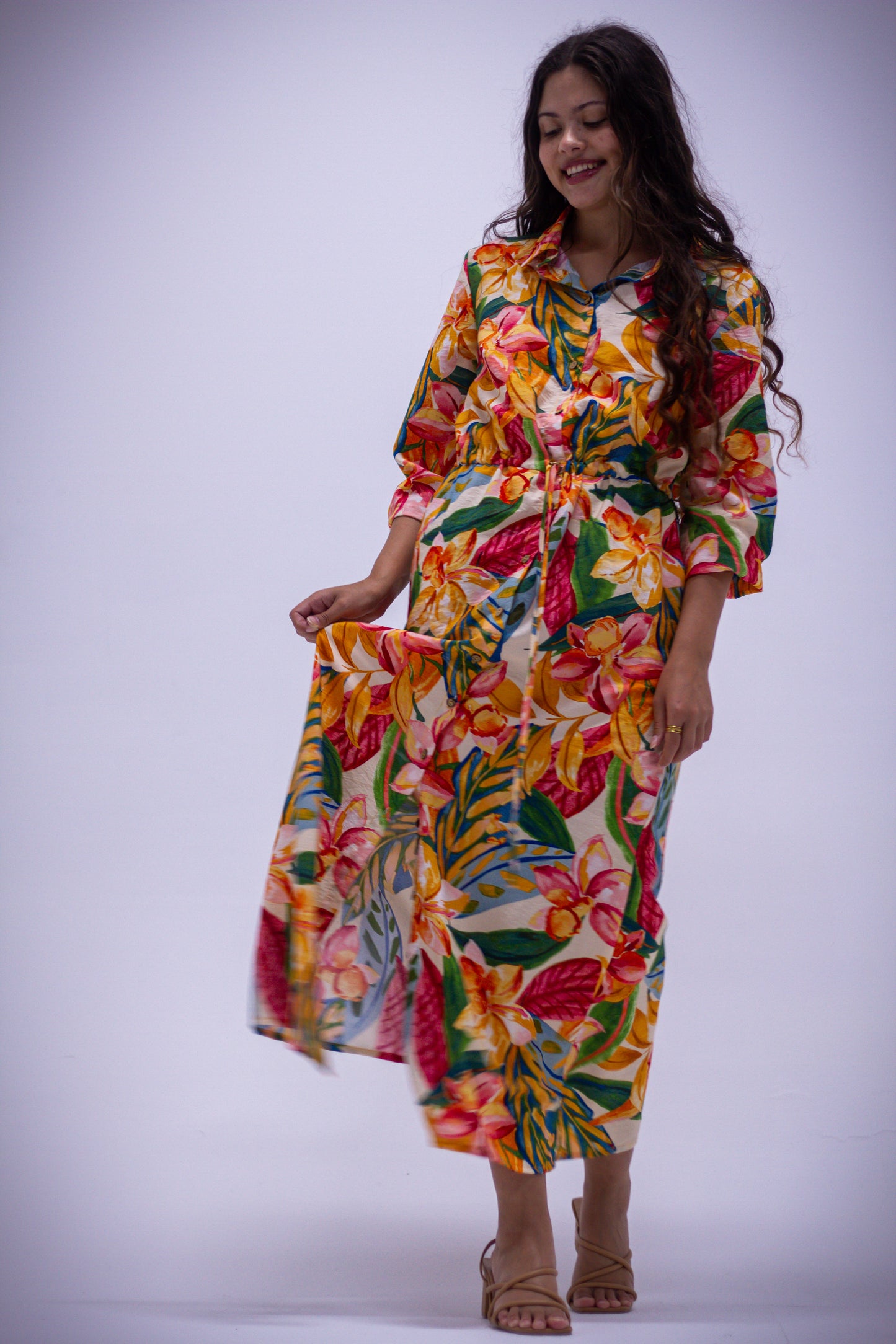 Rhea Floral Dress