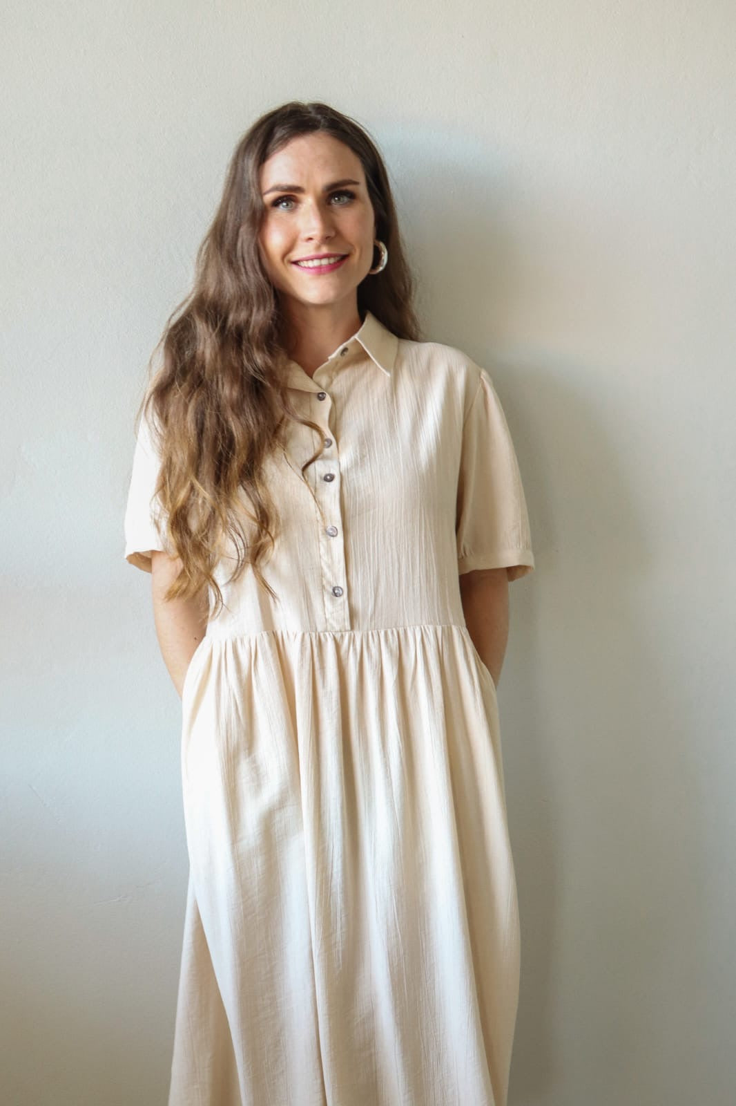 Alex Classic Cream Dress