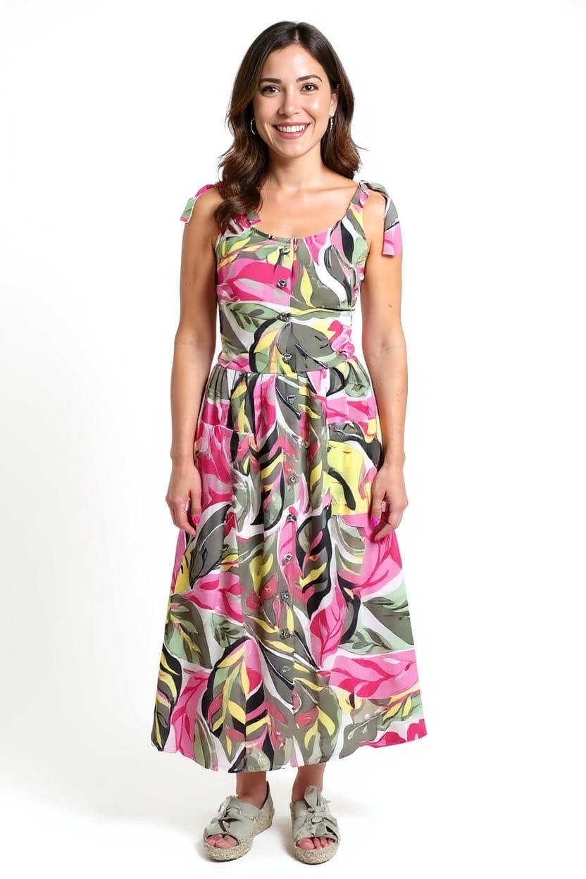 Steph Dress - Spring Joy