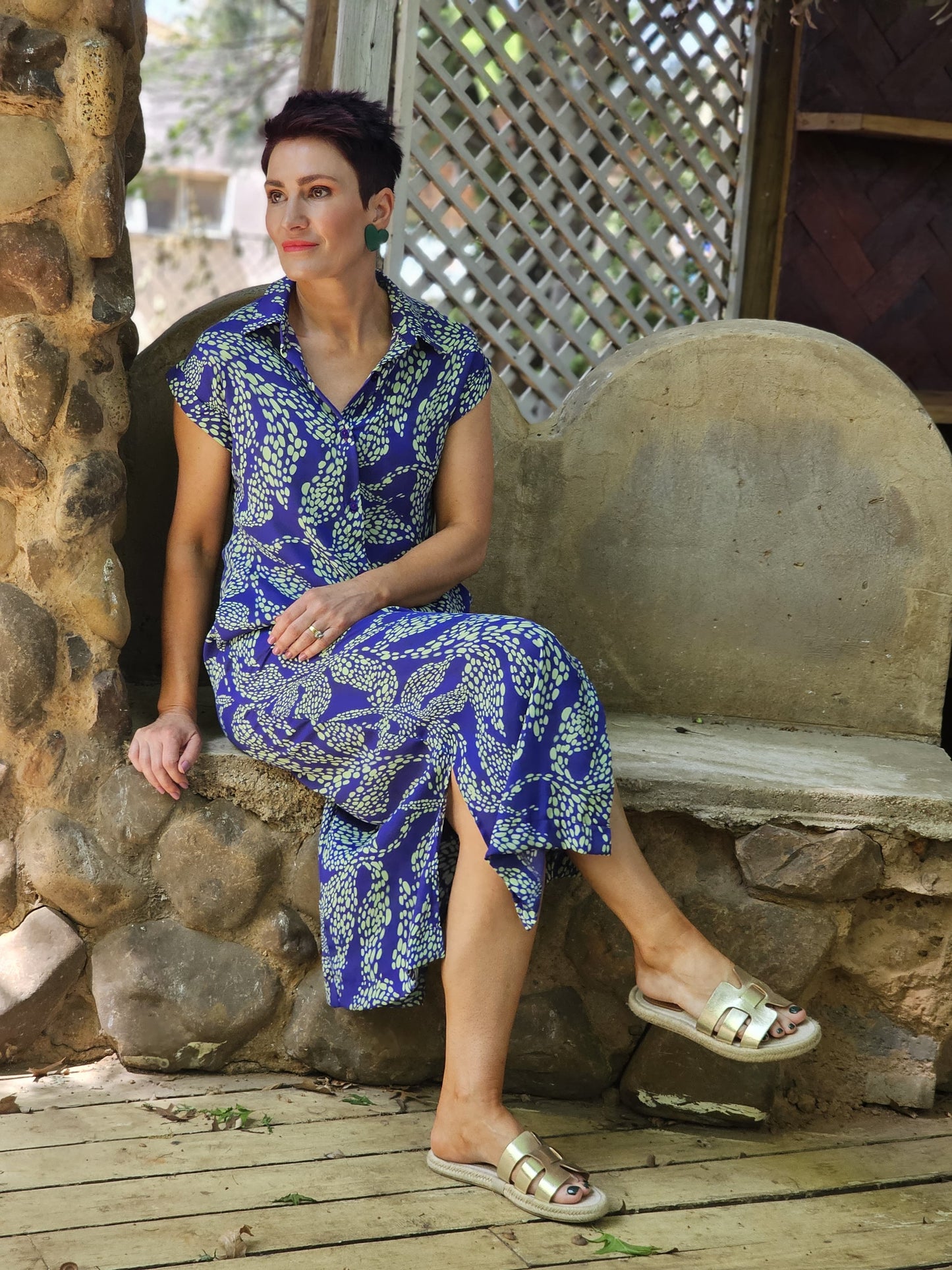 Charlotte Dress - Ocean Vibes
