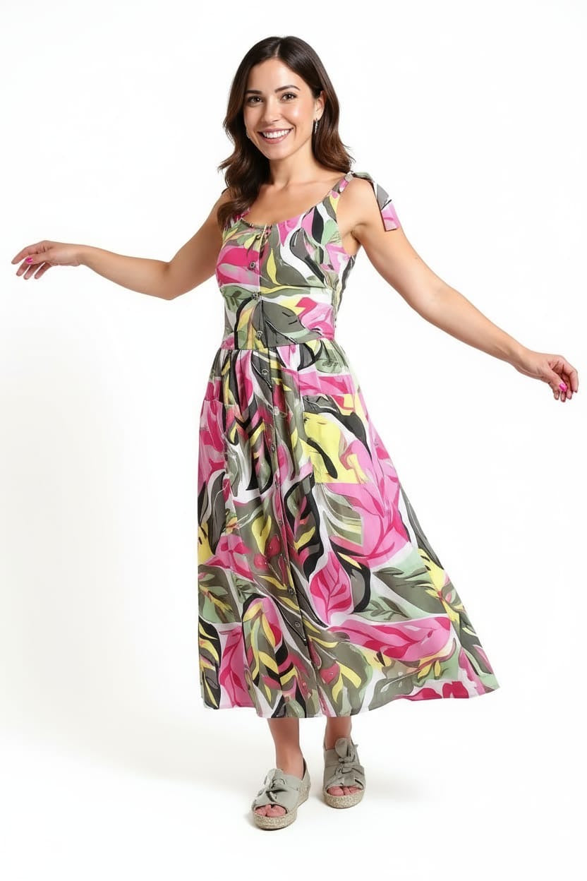 Steph Dress - Spring Joy