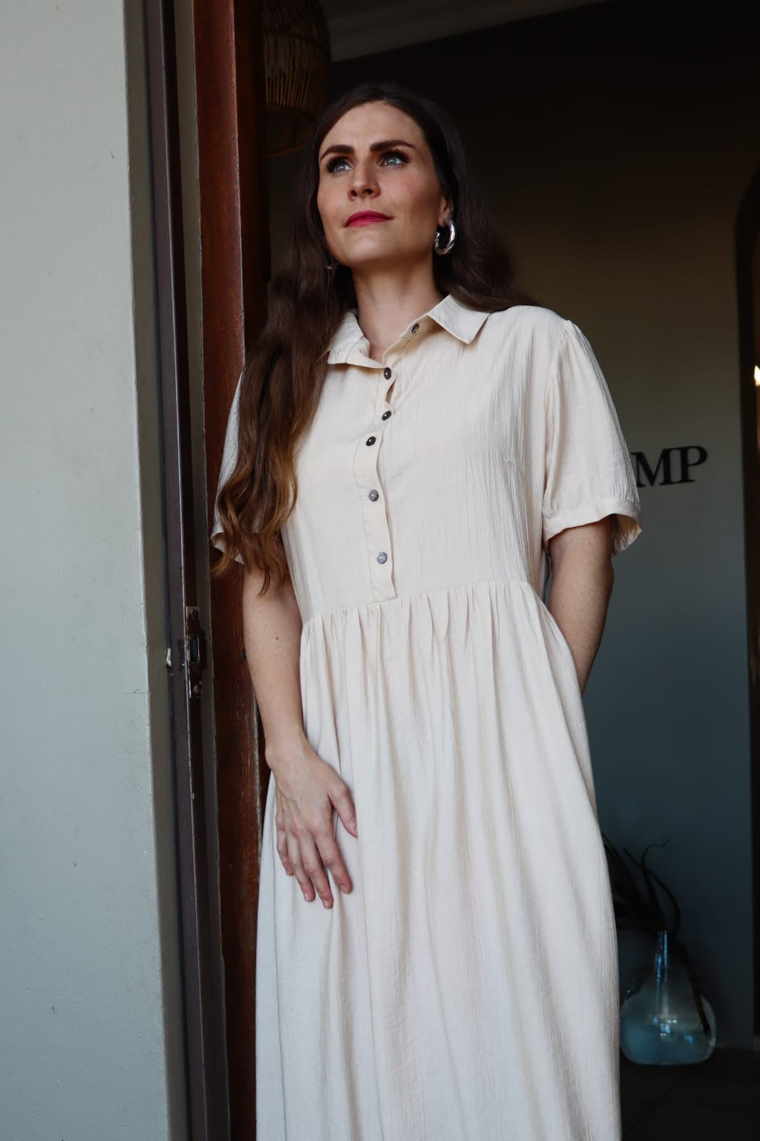 Alex Classic Cream Dress