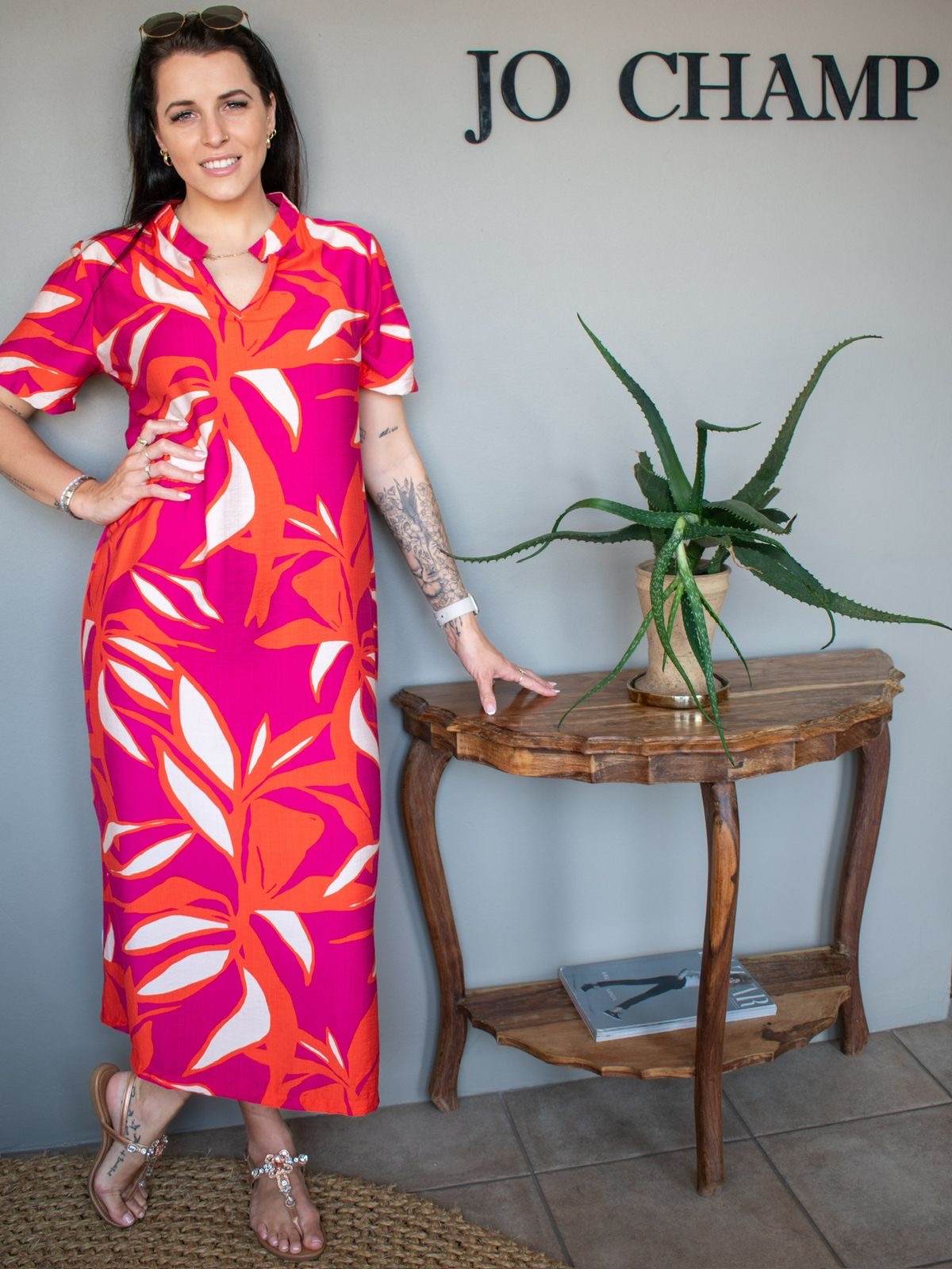 Fiesta Shirt Dress
