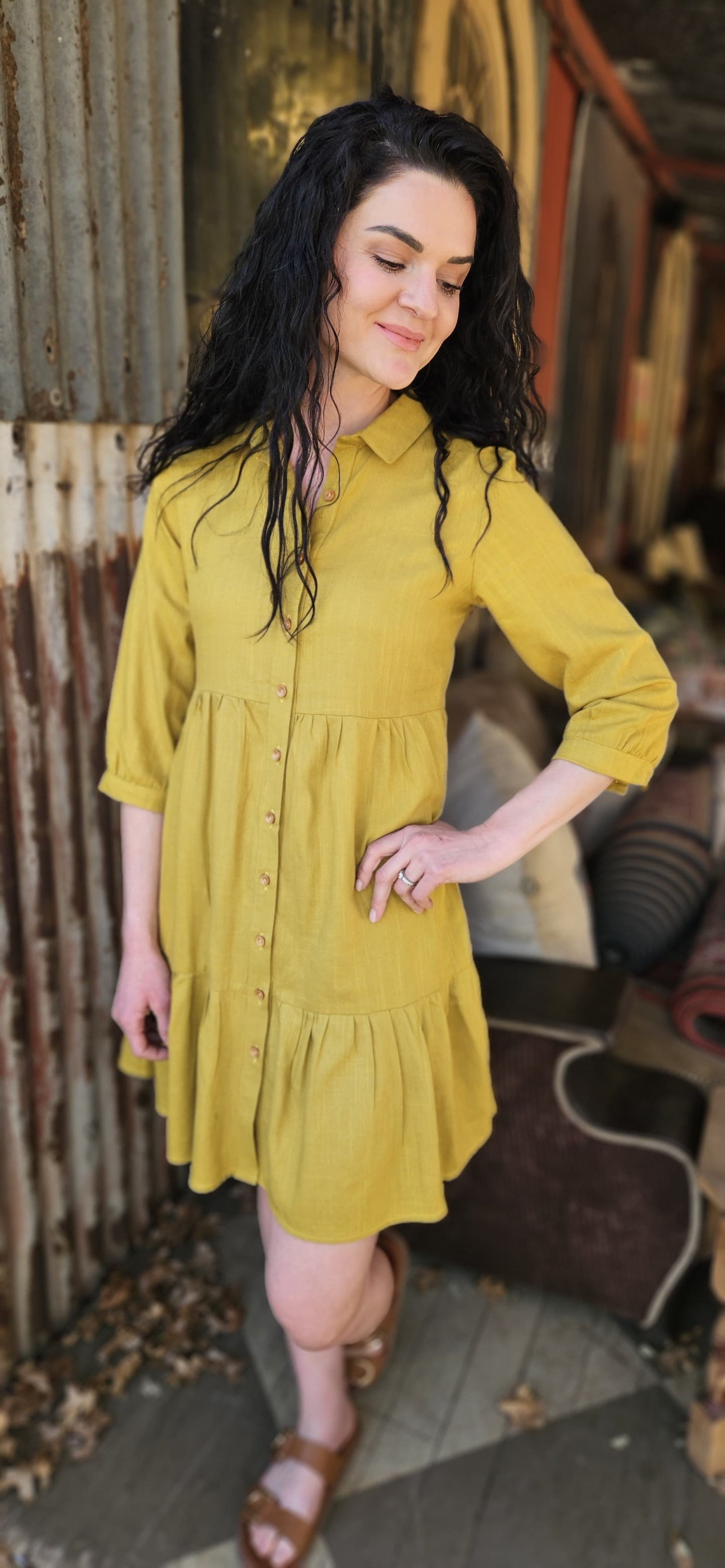 Linda Amber Dress