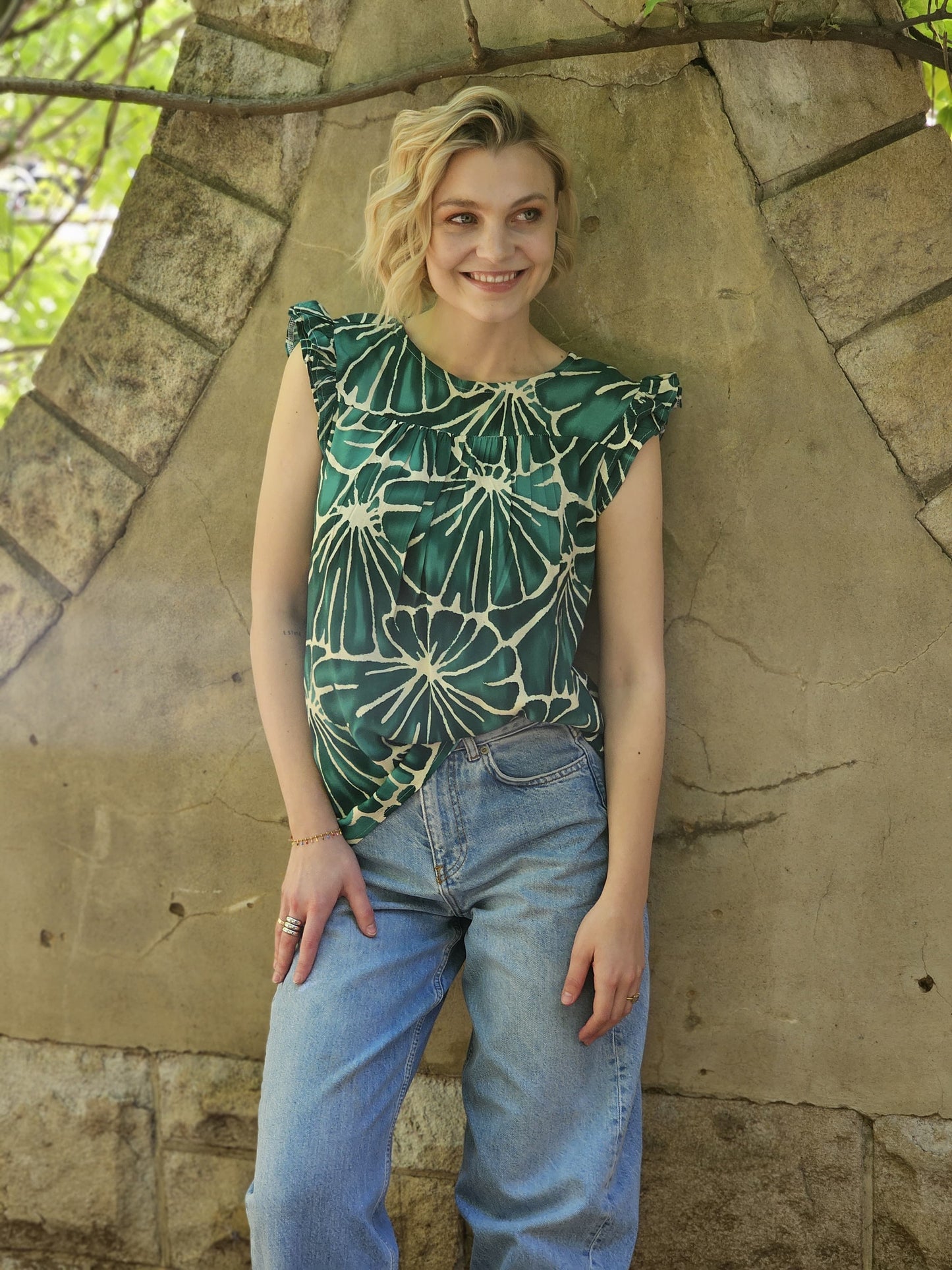 Bari Blouse Jade