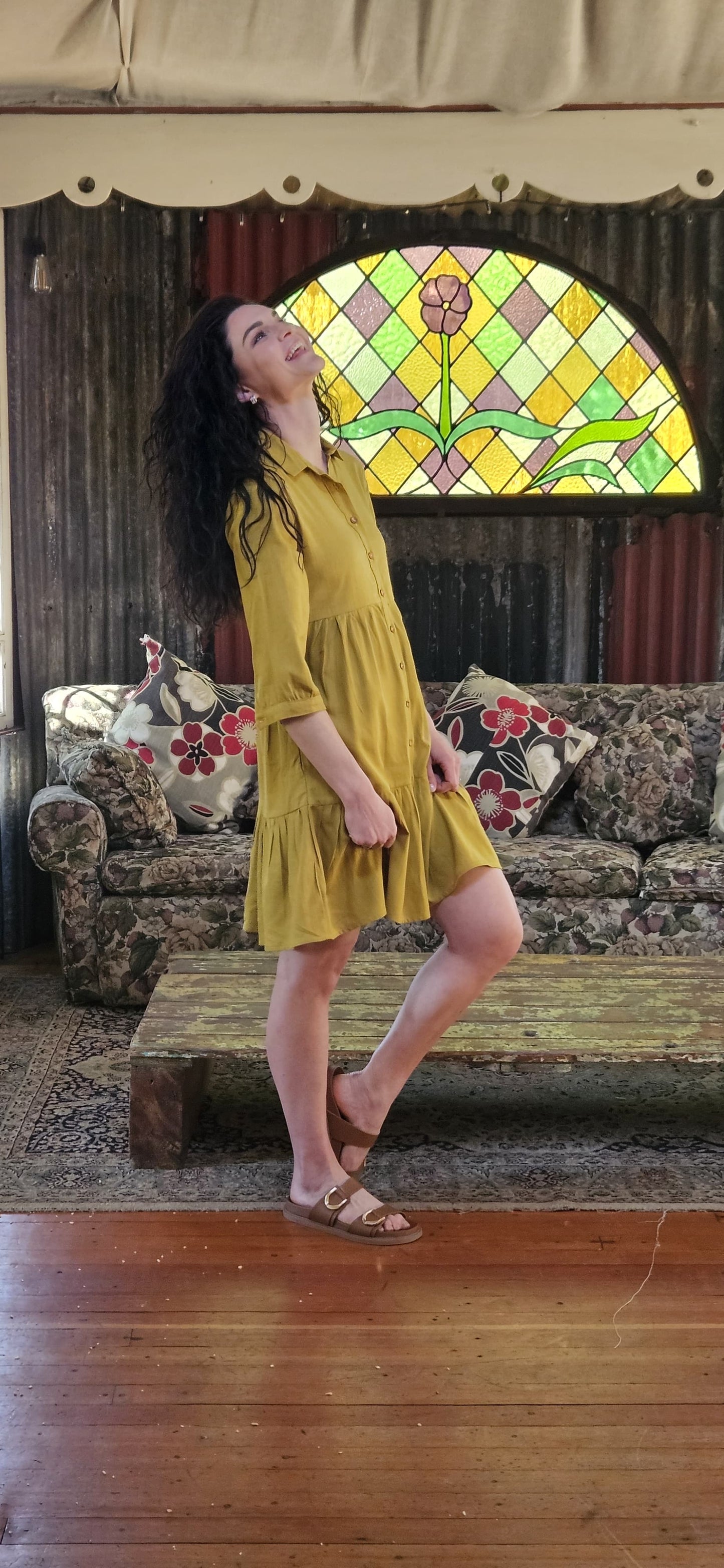 Linda Amber Dress