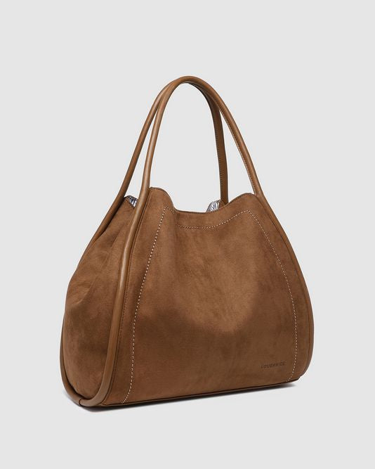 Sutton Suedette in Tan