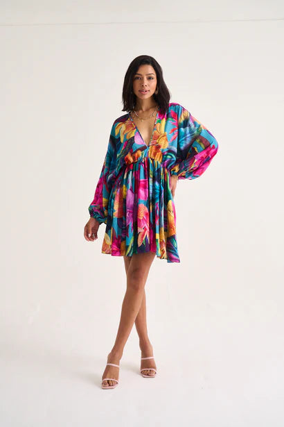 Moss Daffy Midi Dress