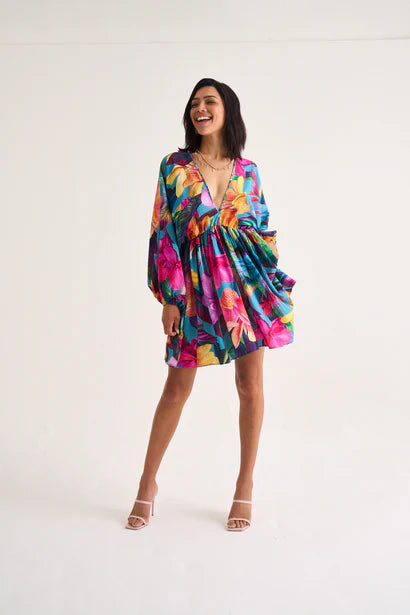 Moss Daffy Midi Dress