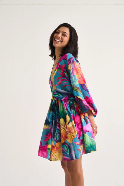 Moss Daffy Midi Dress