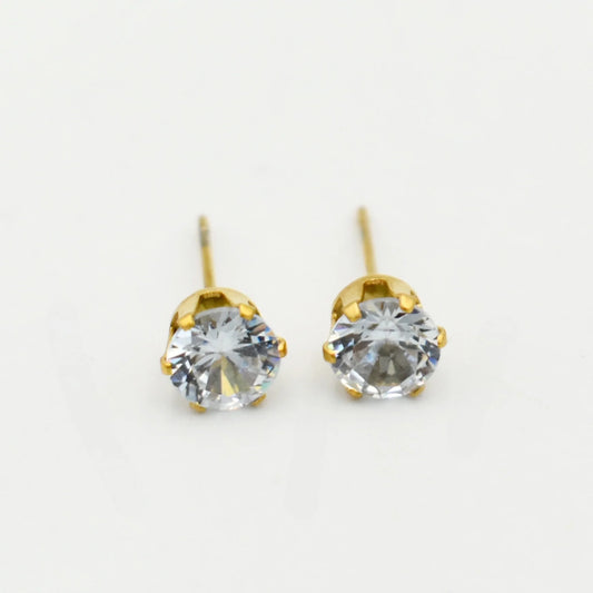 Diamante Stud Earrings