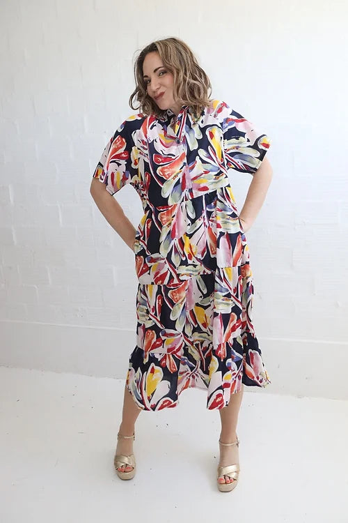 Indigo Painters Dress