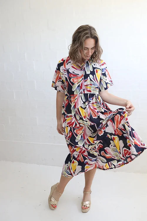Indigo Painters Dress