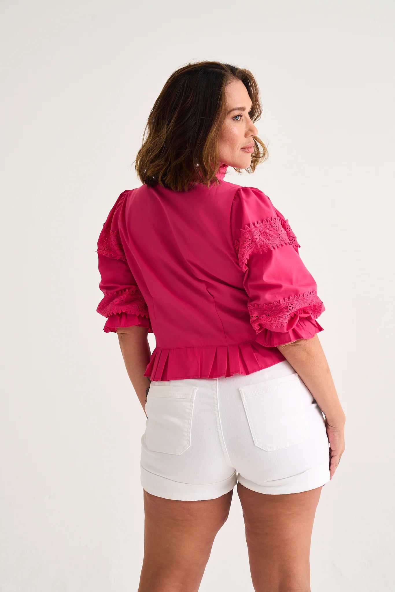 Pink Trim Shirt