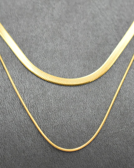 Double Snake Necklace