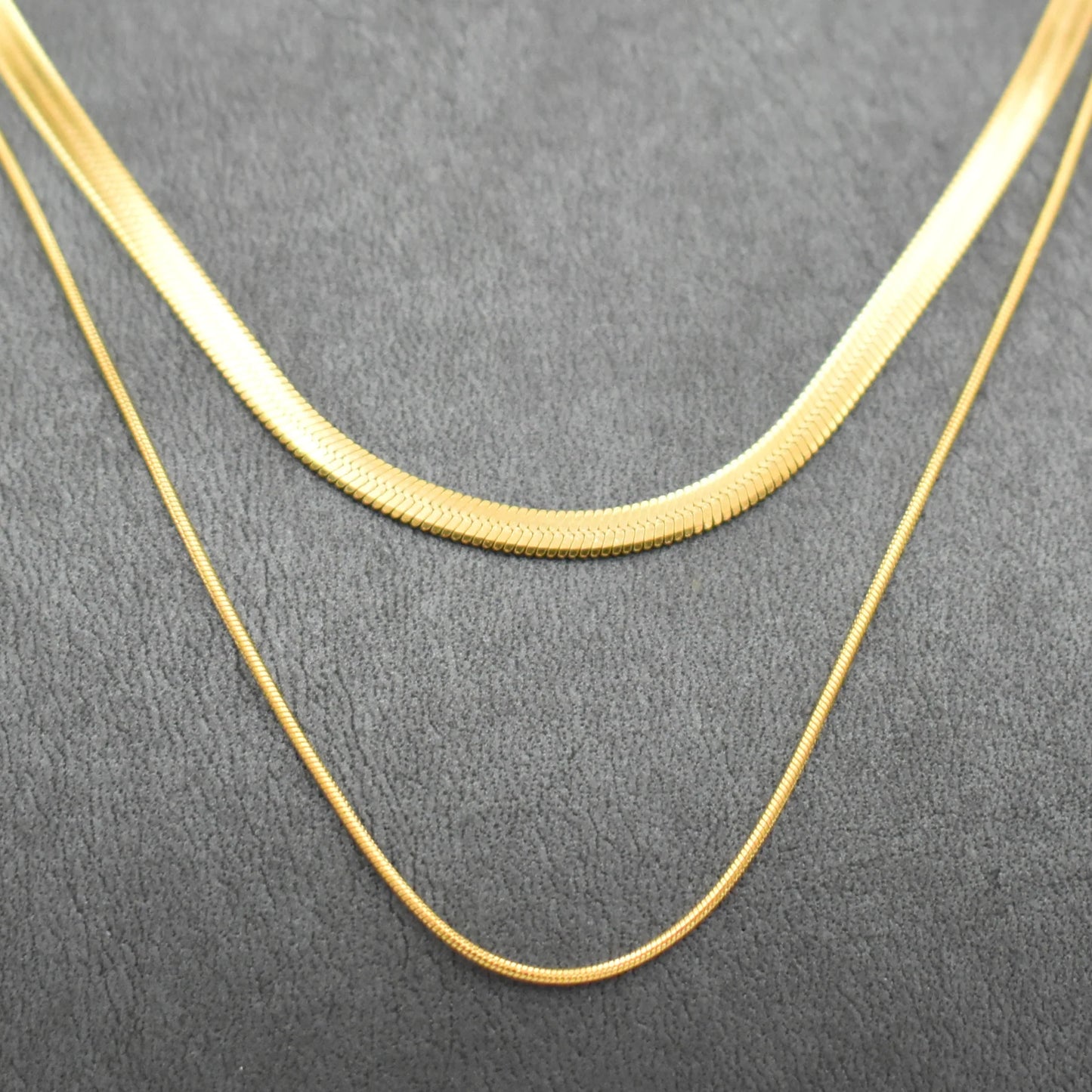 Double Snake Necklace