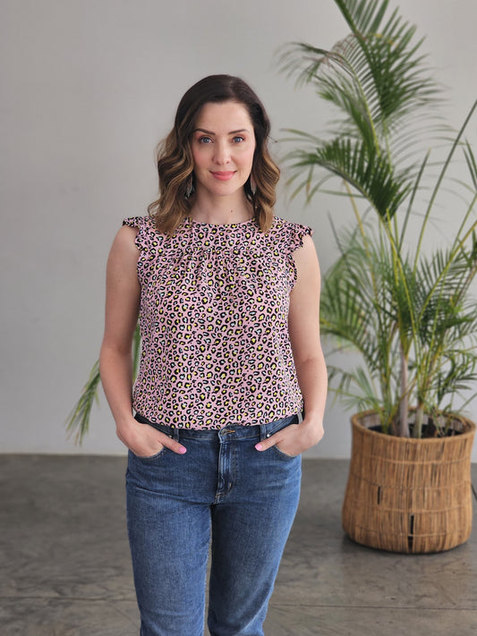 Amanda Naughty Leo Blouse