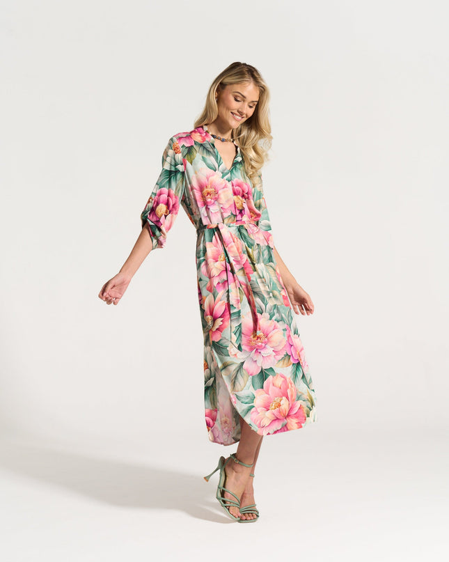 Sandy Tunic Pink Daisy