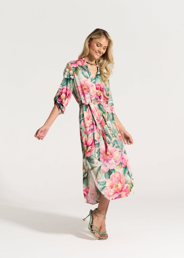 Sandy Tunic Pink Daisy