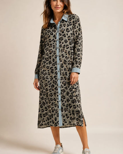 Scarlet Dress - Midi Pebble Panther
