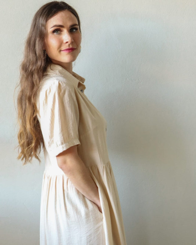 Alex Classic Cream Dress