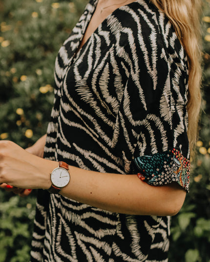 Larissa Zebra Dress
