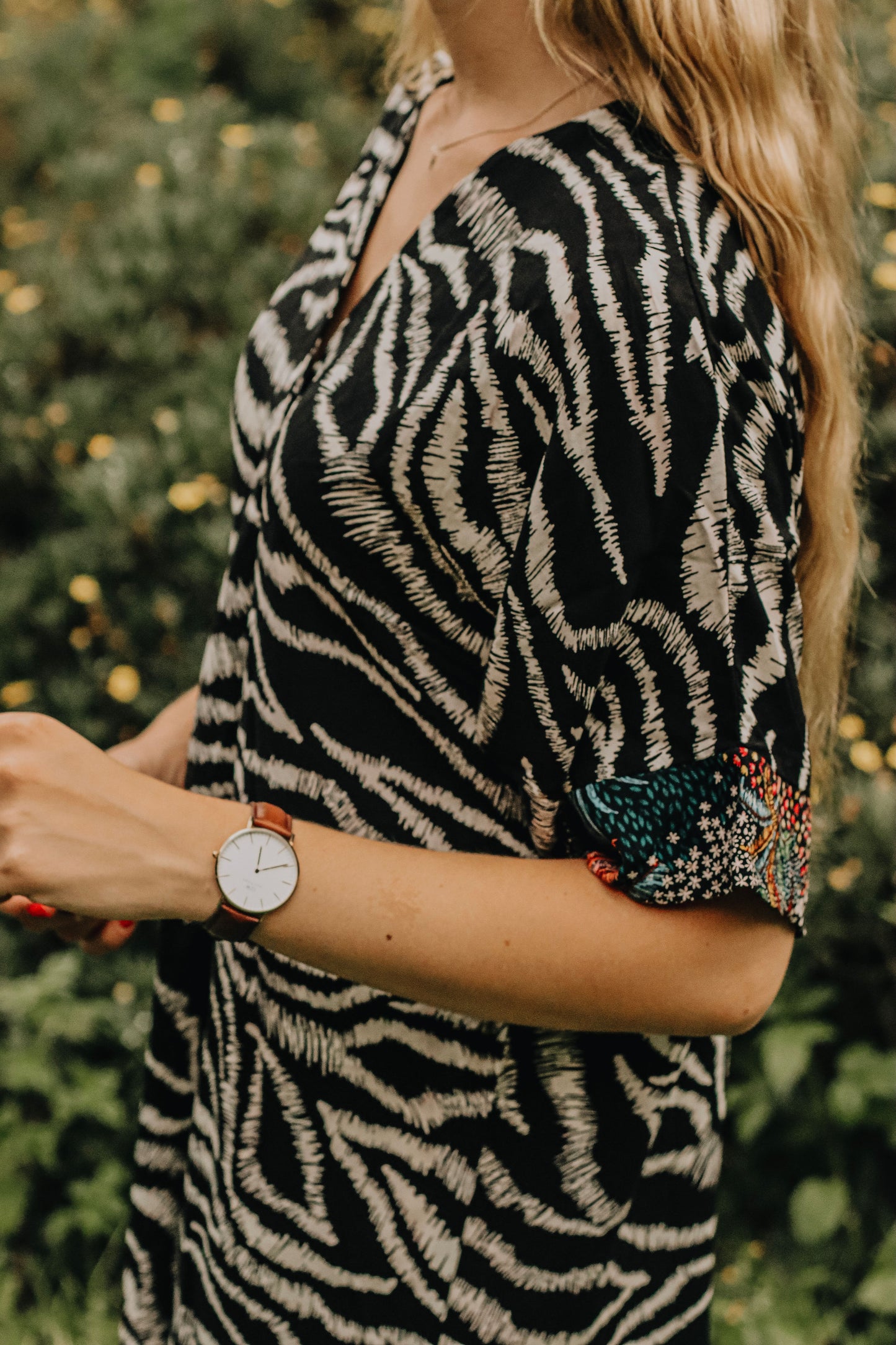 Larissa Zebra Dress