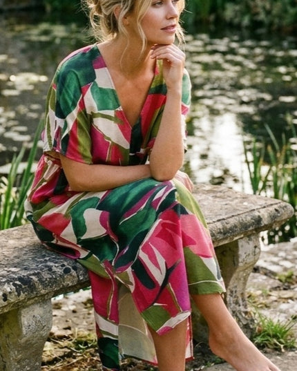 Brights Kaftan Dress