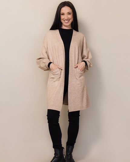 Arch Cardi Coat - Oatmeal