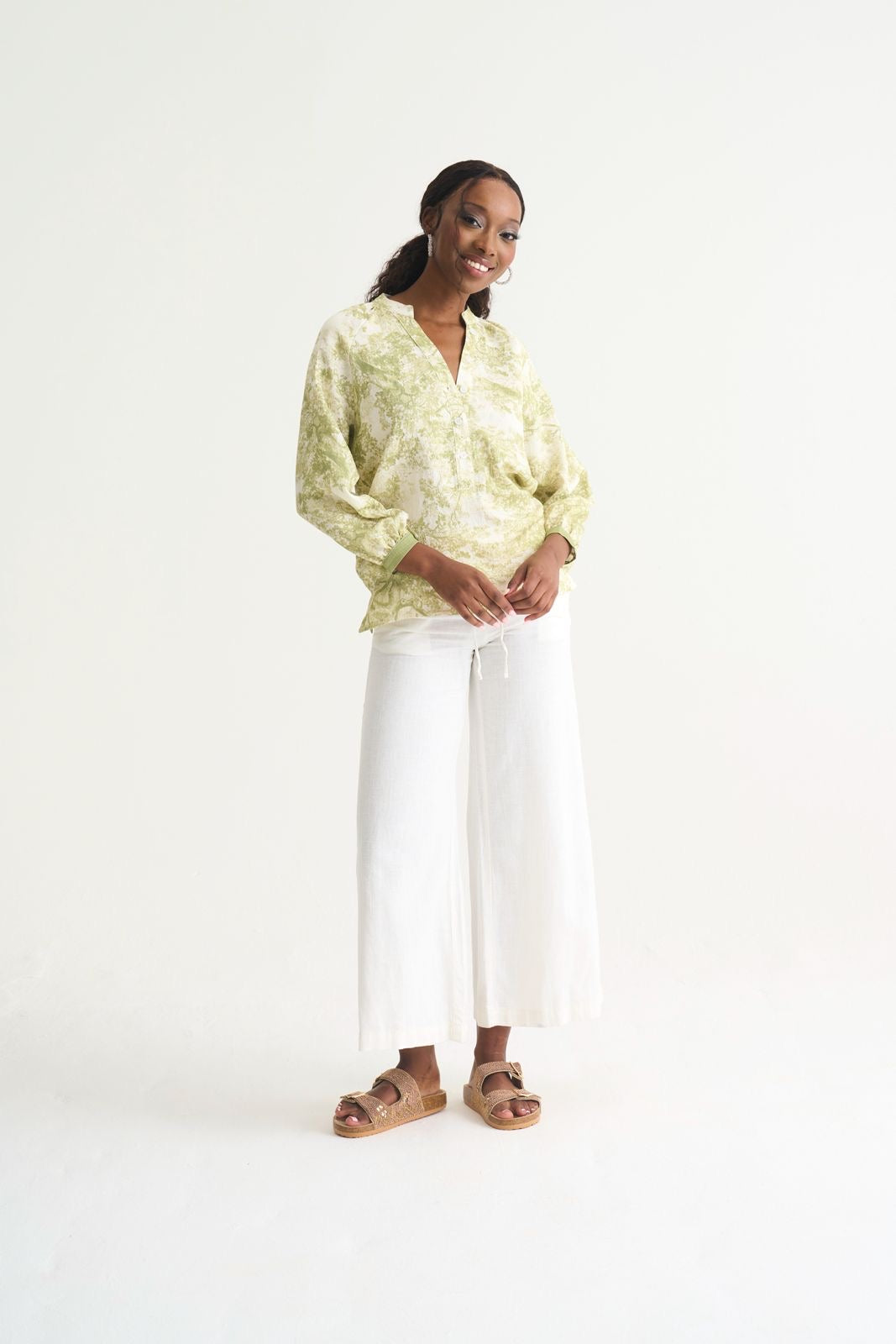 Tunic Top - Soft Green