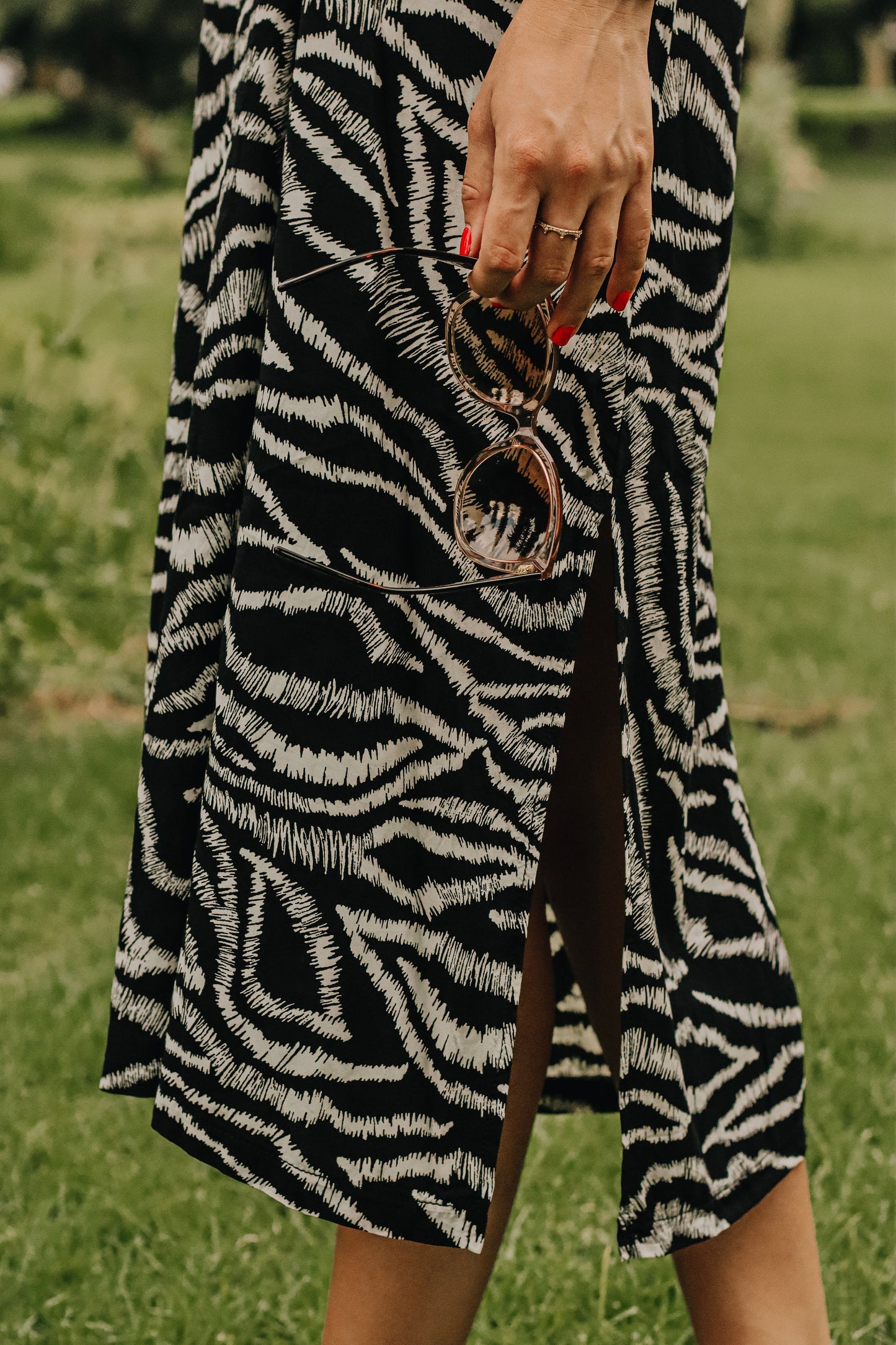 Larissa Zebra Dress