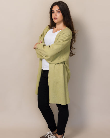 Arch Cardi Coat - Sage