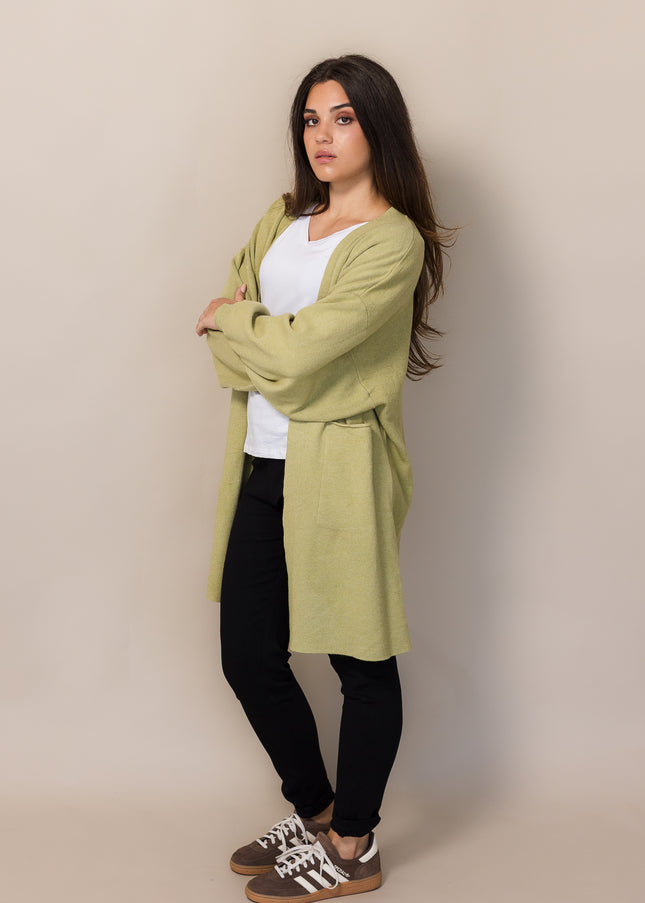 Arch Cardi Coat - Sage