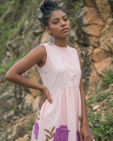 Blushed Floral Dress