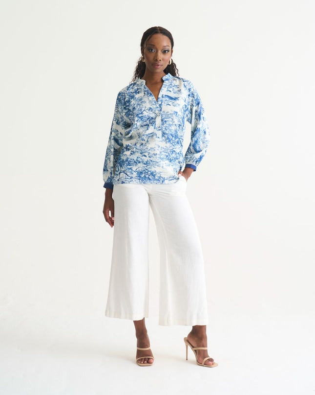 Tunic Top - French Navy