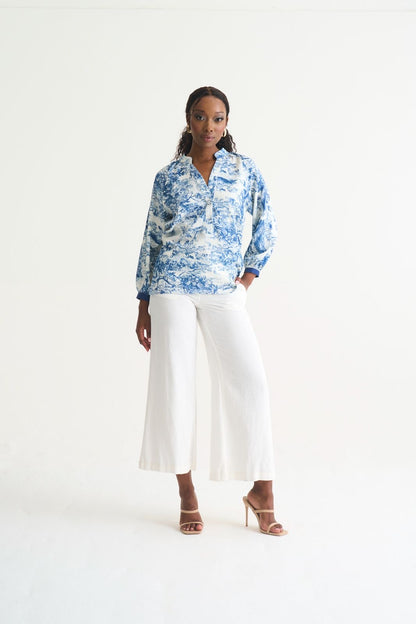 Tunic Top - French Navy