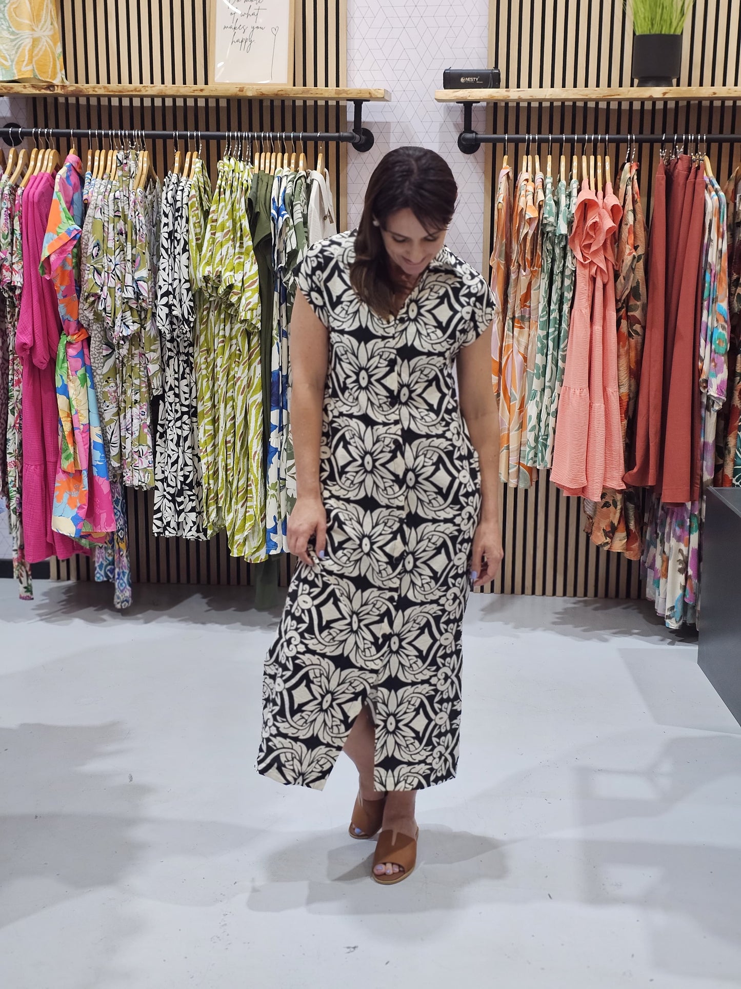 Charlotte Dress - Mono