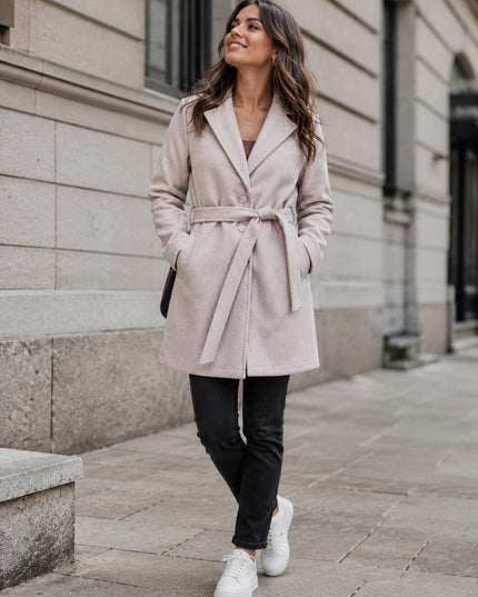 Maddison Mini Coat - Rose