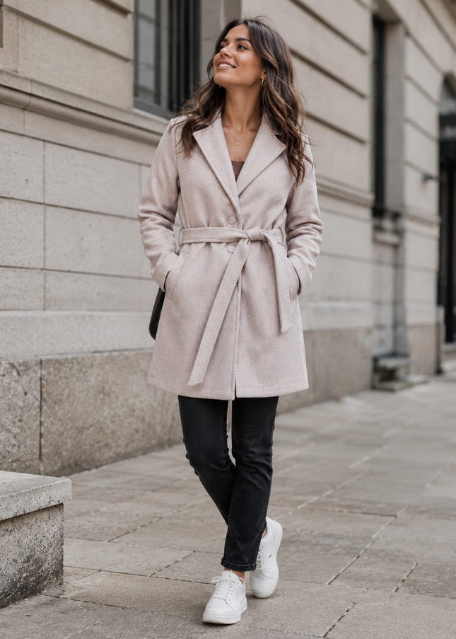 Maddison Mini Coat - Rose